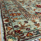 Afghan Hand Knotted/ Knitted Living Room/Dining Room Chob Rang(Shawl Design) Area Rug 4.82ftx3.3ft (CH-M-4.82x3.3-6-N) (Kabul)